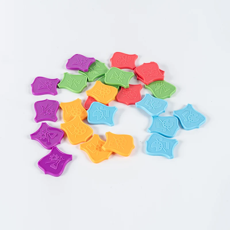 ボードゲームのプラスチックトークン
