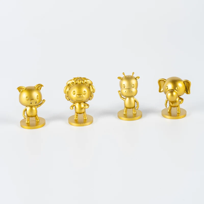 小さなプラスチックの収集品人形